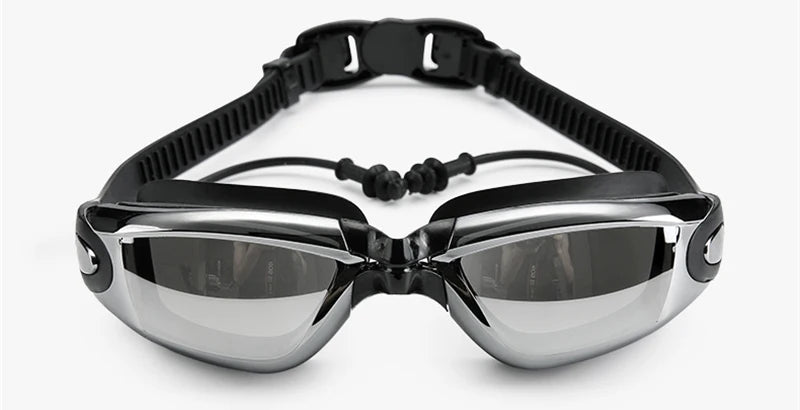 Men Swimming Shorts Waterproof Competition Swim Equipment Goggles with Ear-plug Cap Case Trunks Briefs Swimwear Half Pants 2022