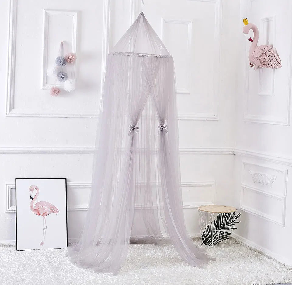 Baby Canopy Mosquito Net for Bed Baby Bed Mosquito Net Canopy Tulle Curtains Hanging Crib Mosquito Net Children's Room Decor