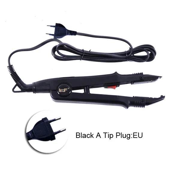 1pc JR-611 A/B/C tip Constant Heat Iron Hair Connectors Hair Extensions Tools Fusion Iron Wand Iron Melting Tool+EU outlet - AIAZ