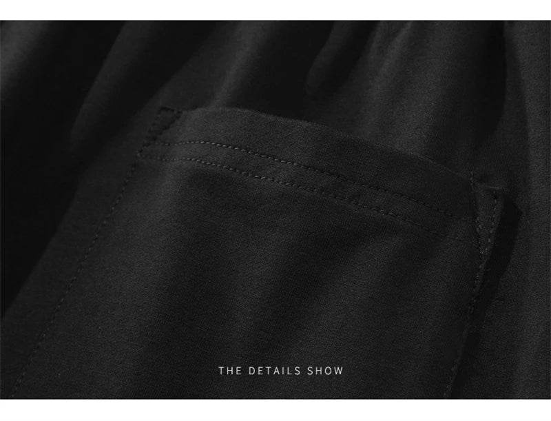 2025 Autumn Men's Sport Pants Casual Knitted Trousers With Zipper Pockets Solid Color Jogger pants Male pantalon chandal hombre - AIAZ