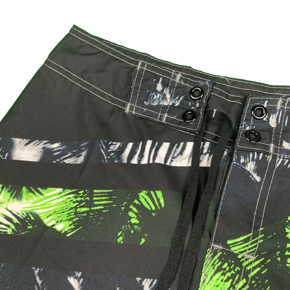 2024 New Printed Men's Swimming Shorts Surfing Beach Pants Running Shorts Bermuda Plate Pants Casual Fitness Pants Swimwear