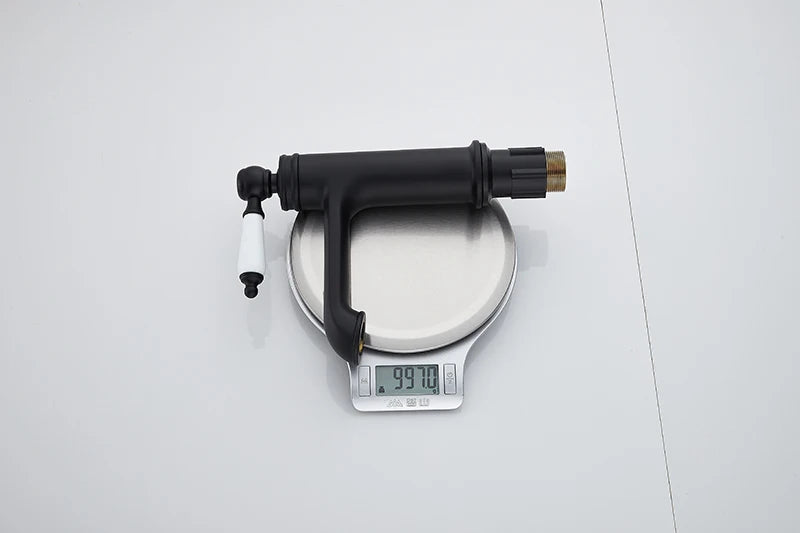 Bathroom Faucet Basin Mixer Black/Chrome Tap Single Handle Hot and Cold Water Brass Taps Becola Newest BR-2018A117