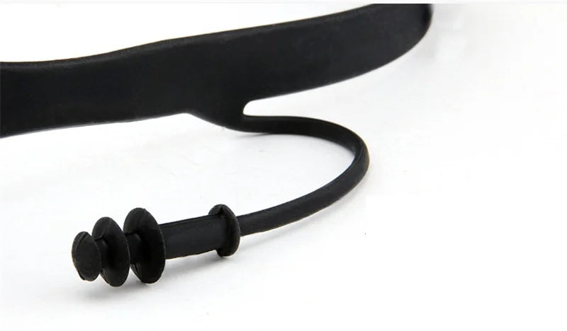 Men Swimming Shorts Waterproof Competition Swim Equipment Goggles with Ear-plug Cap Case Trunks Briefs Swimwear Half Pants 2022