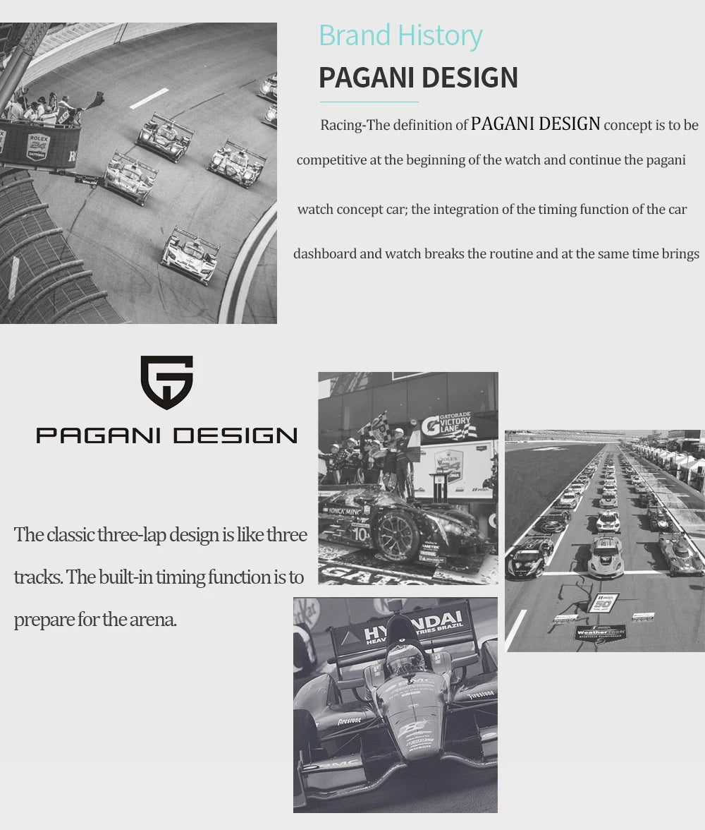 PAGANI DESIGN 2025 New Black Mens Watches Brand Luxury Quartz Watch For Men Chronograph Sports Waterproof Luminous Reloj Hombre