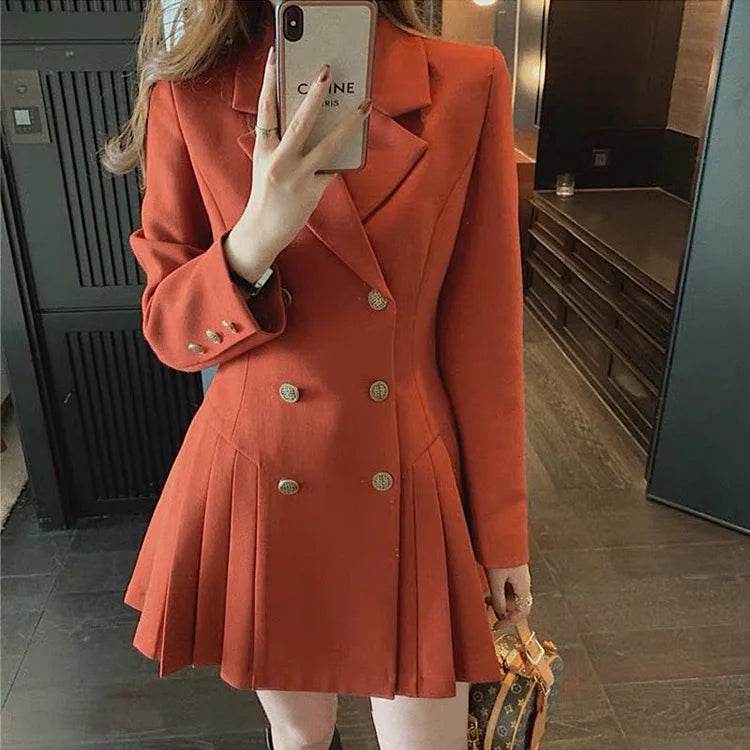 Women Business Suit Fashion Hepburn Sexy Little Black Dress Female French Style Elegant Vestidos Office Lady Autumn Outfit - AIAZ
