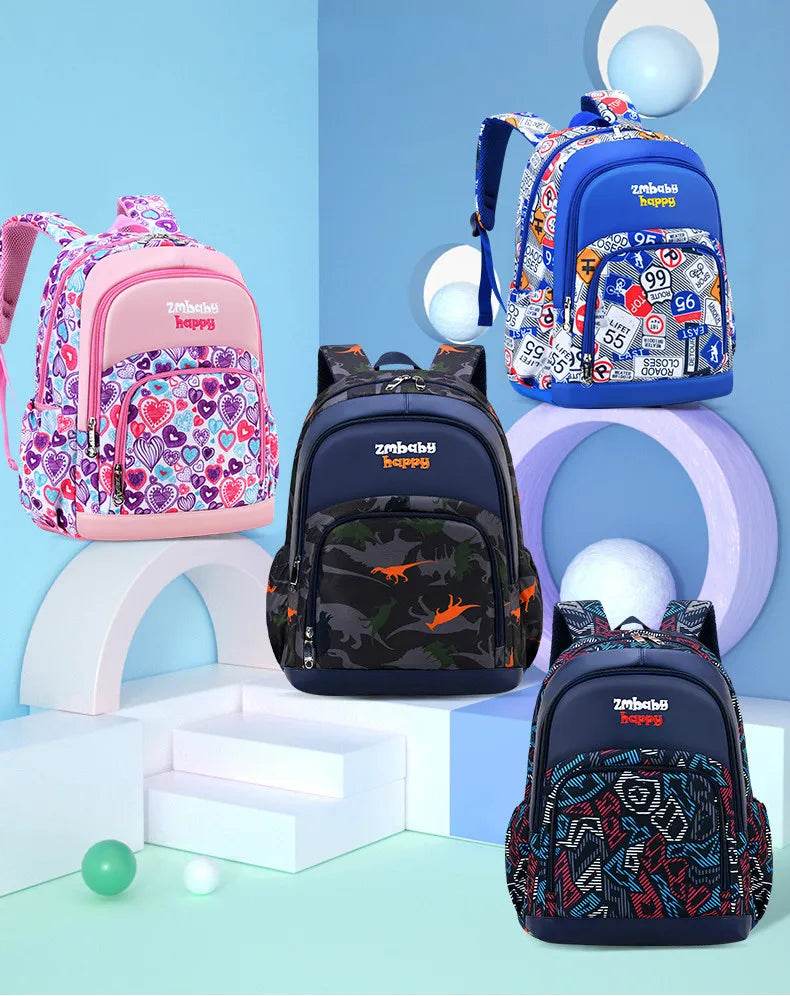 Waterproof Children School bags Boys Girls Primary School Backpack Kids Orthopedic School Backpack Schoolbags Mochila Infantil - AIAZ