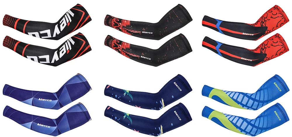 Game Arm Sleeves Bicycle Sleeves UV Protection Running Cycling Sleeves Sunscreen Arm Warmer Sun Specialized Mtb Arm Cover Cuff