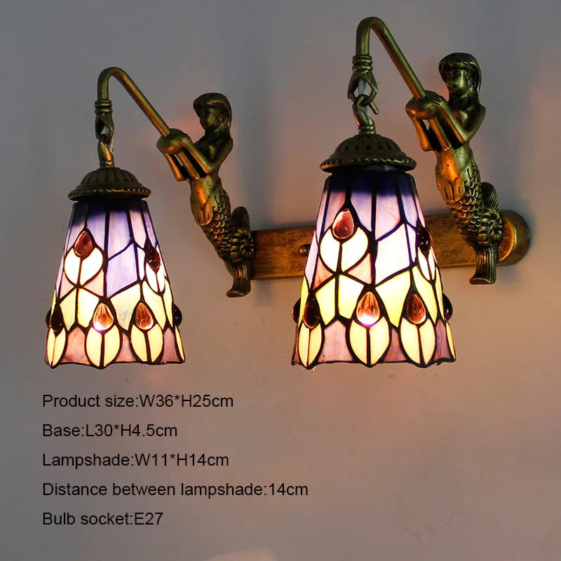 Artpad Mosaic Lamp Handmade Turkish Lamp Moroccan Ottoman Style Mosaic Wall Lamp Home Bedroom Restaurant Cafe Decoration Light