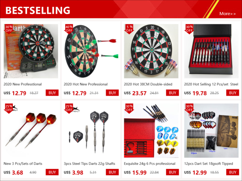 Best Selling 12 Pcs Darts Professtional 4g Safety Soft Tipped Darts 36 Plastic Tips 174g Electronic Dartboard Target Accessories