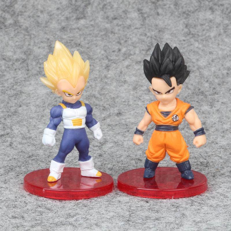 8-21PCS Dragon Ball Z Set Super Son Goku Vegeta Broly Buu Action Figure Anime Figurines Ultra Instinct Model Gifts Toys - AIAZ