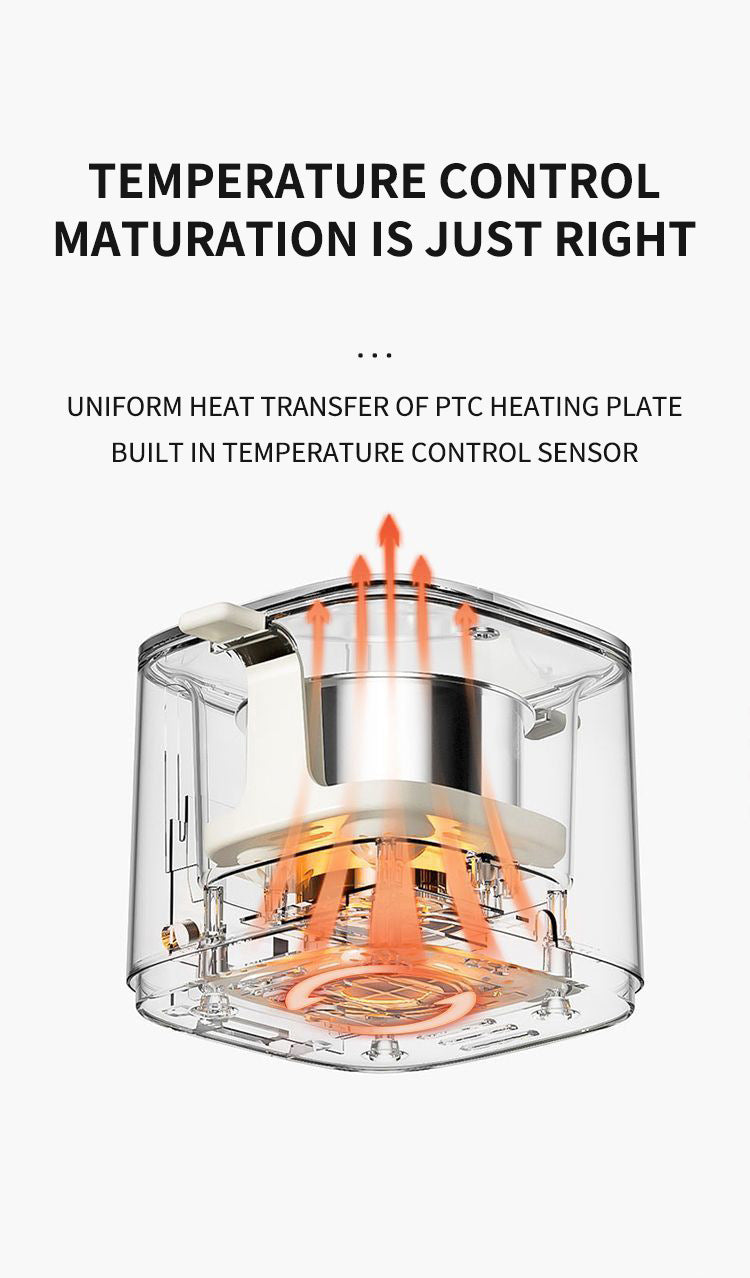 New Intelligent Egg Steamer Automatic Power Off Portable Small Egg Steamer Household Multi-function Yogurt Machine