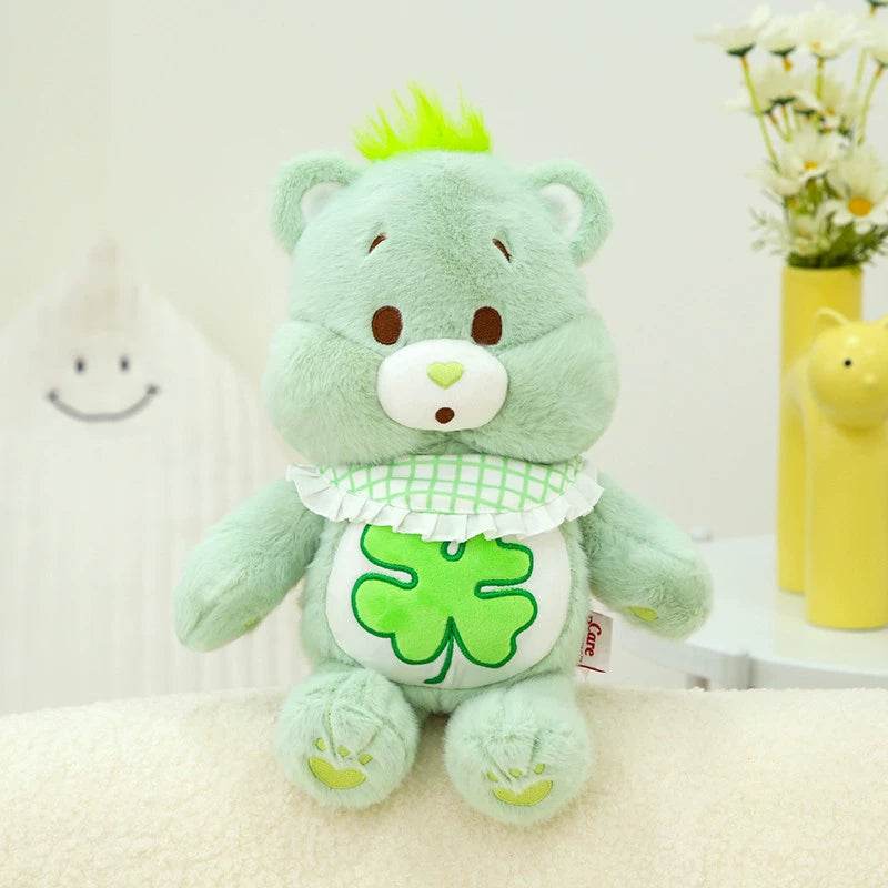 Adorably Baby Care Bear Plush Toys Bear Stuffed Doll Rainbow Bears Plushies Kawaii Room Decor Toys Lovely Kids Birthday Gifts - AIAZ