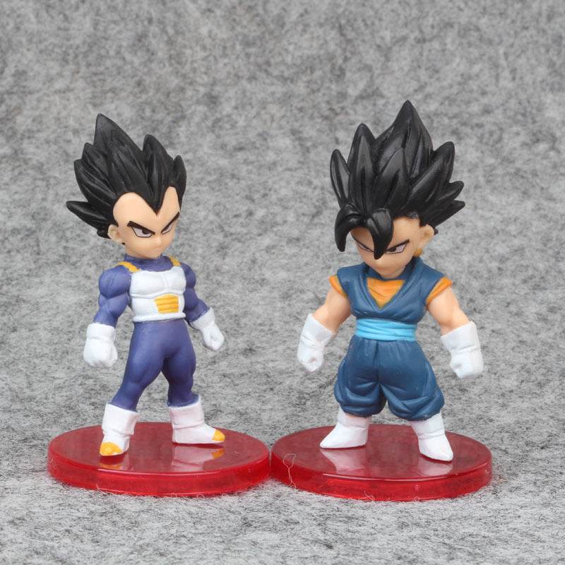 8-21PCS Dragon Ball Z Set Super Son Goku Vegeta Broly Buu Action Figure Anime Figurines Ultra Instinct Model Gifts Toys - AIAZ