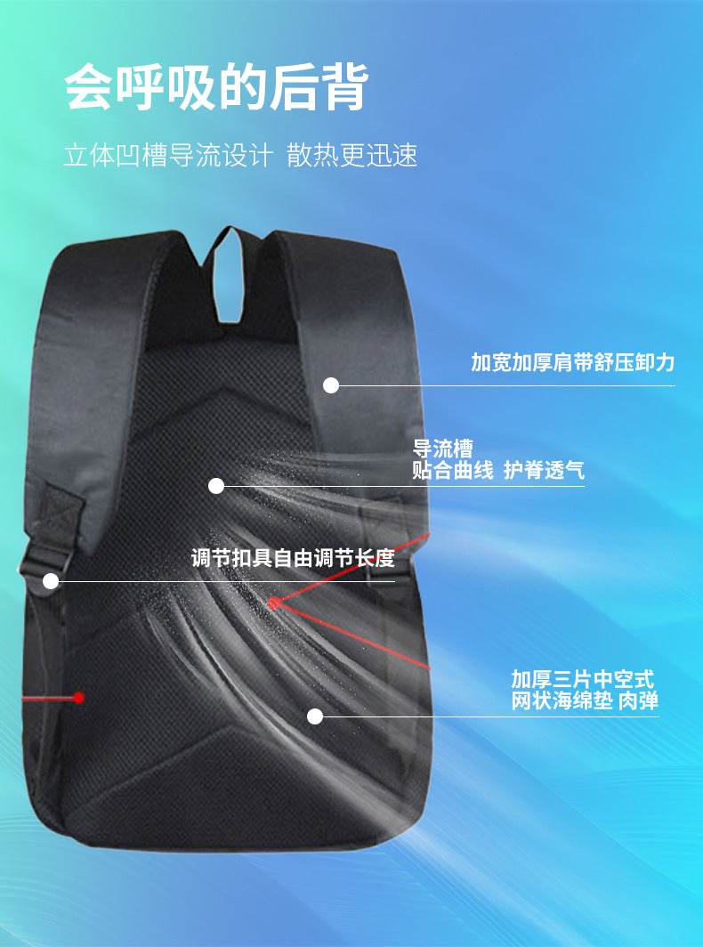 Back To School Game Console Pattern DIY School Bag for Primary and Secondary Students Lunch Bag Pen Bag Shoulder Bag Three Sets - AIAZ