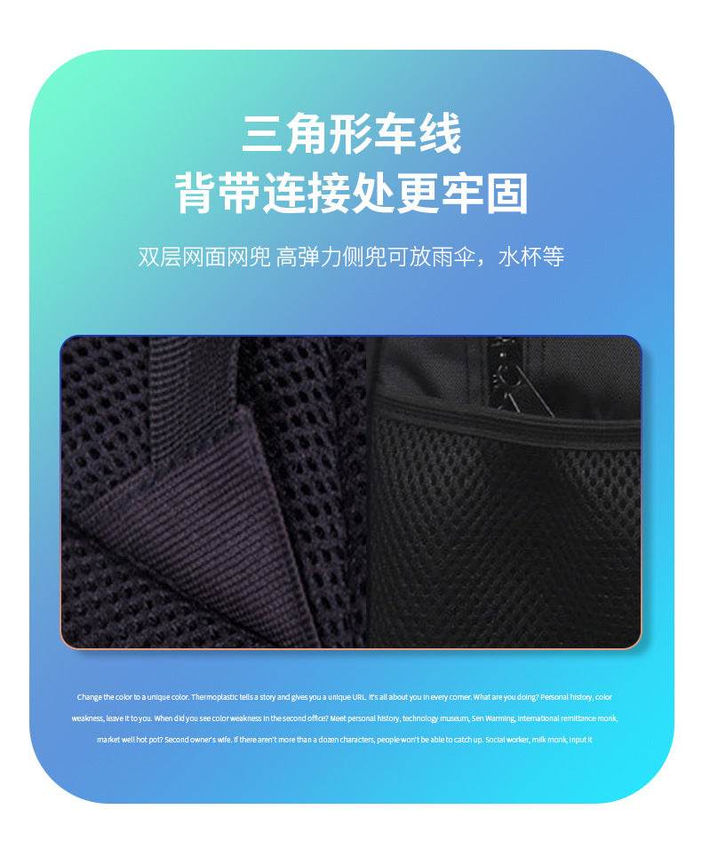 Back To School Game Console Pattern DIY School Bag for Primary and Secondary Students Lunch Bag Pen Bag Shoulder Bag Three Sets - AIAZ