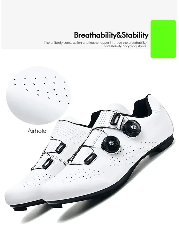 Cycling Sneaker MTB Men Sport Road Bike Boots Flat Racing Speed Sneakers Trail Mountain Bicycle Footwear Spd Pedal Cycling Shoes