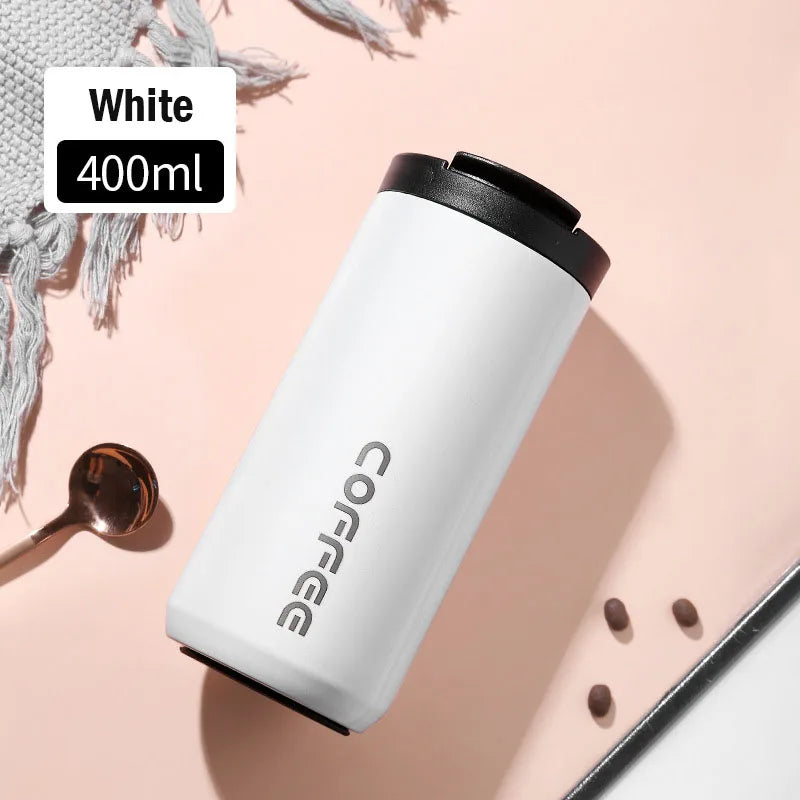 Xiaomi 400ml/500ml Double Stainless Steel 304 Coffee Mug Leak-Proof Thermos Bottle Mug Travel Thermal Cup Portable Youpin Gifts