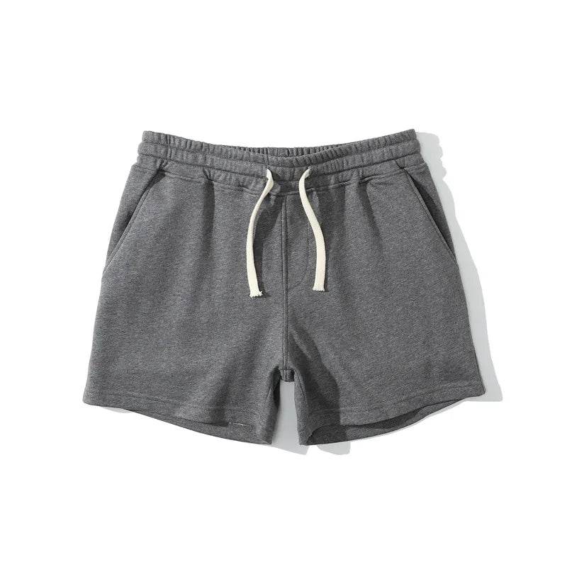 Summer Casual Shorts Men Breathable 100% Cotton Beach Shorts Comfortable Fitness Basketball Sports Short Pants Male Bermudas - AIAZ