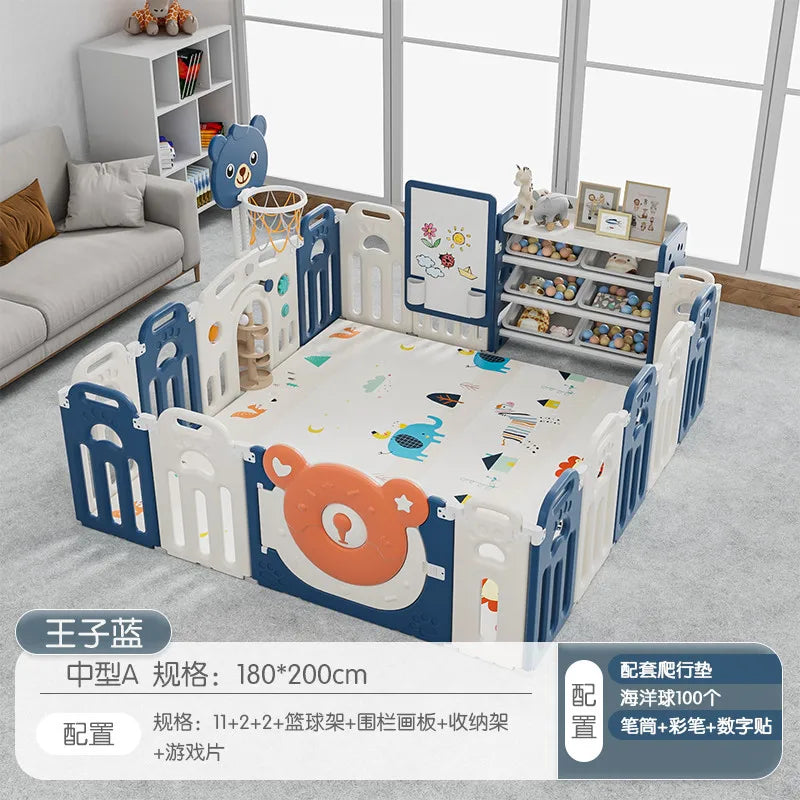 XL Fence Baby Fence Children's Game  Floor Baby Indoor Household Fence