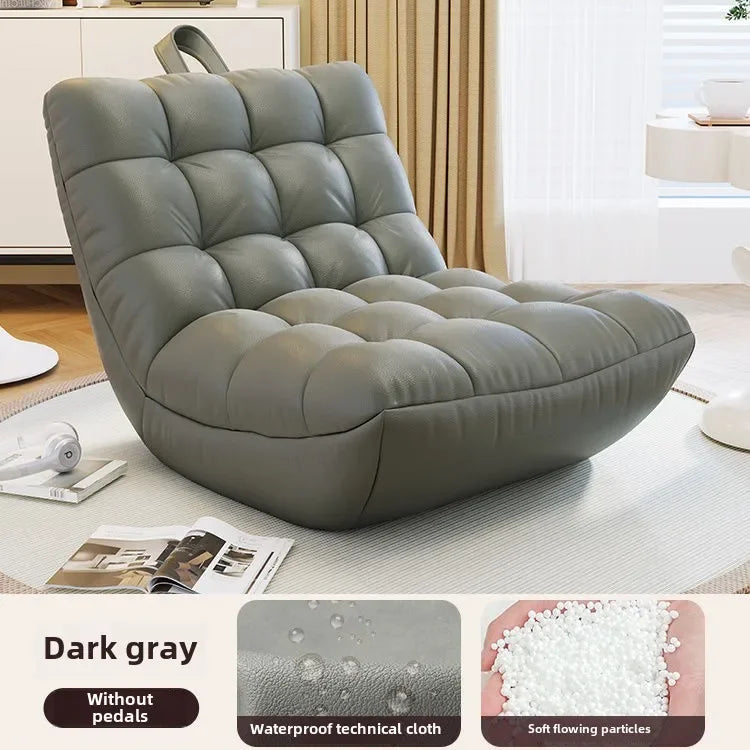 Solo Sofa Lazy Couch Tatami Living Room Bedroom Lovely Leisure Single Chair  Balcony Rocking Chair  Sofa Bed Reading Chair