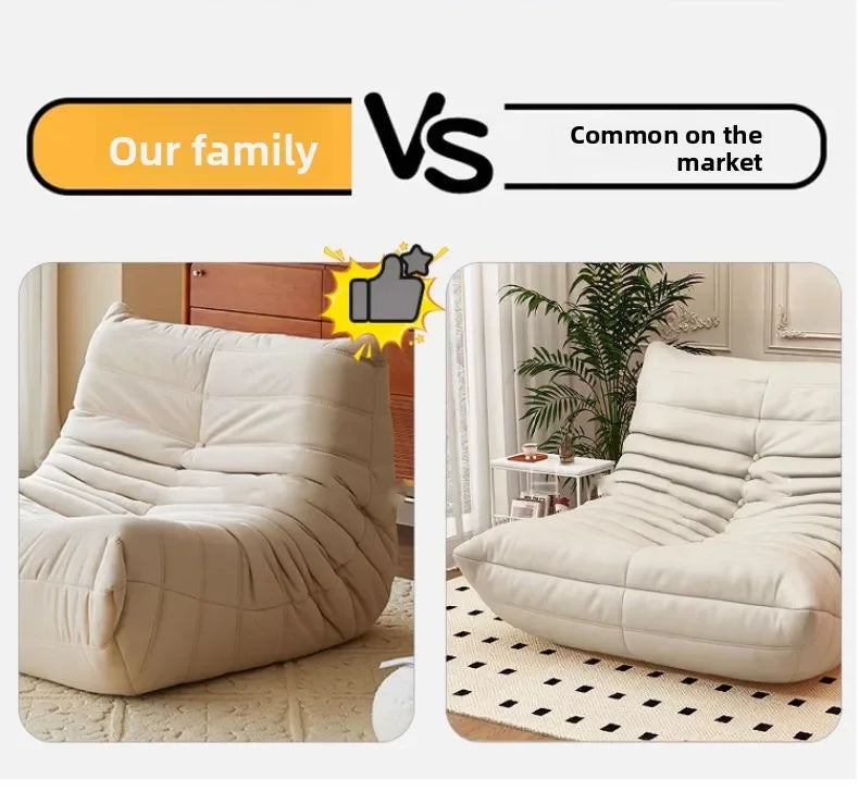 Lazy sofa, leisure bedroom, balcony lounge chair, tatami lounge chair, single sofa chair, living room