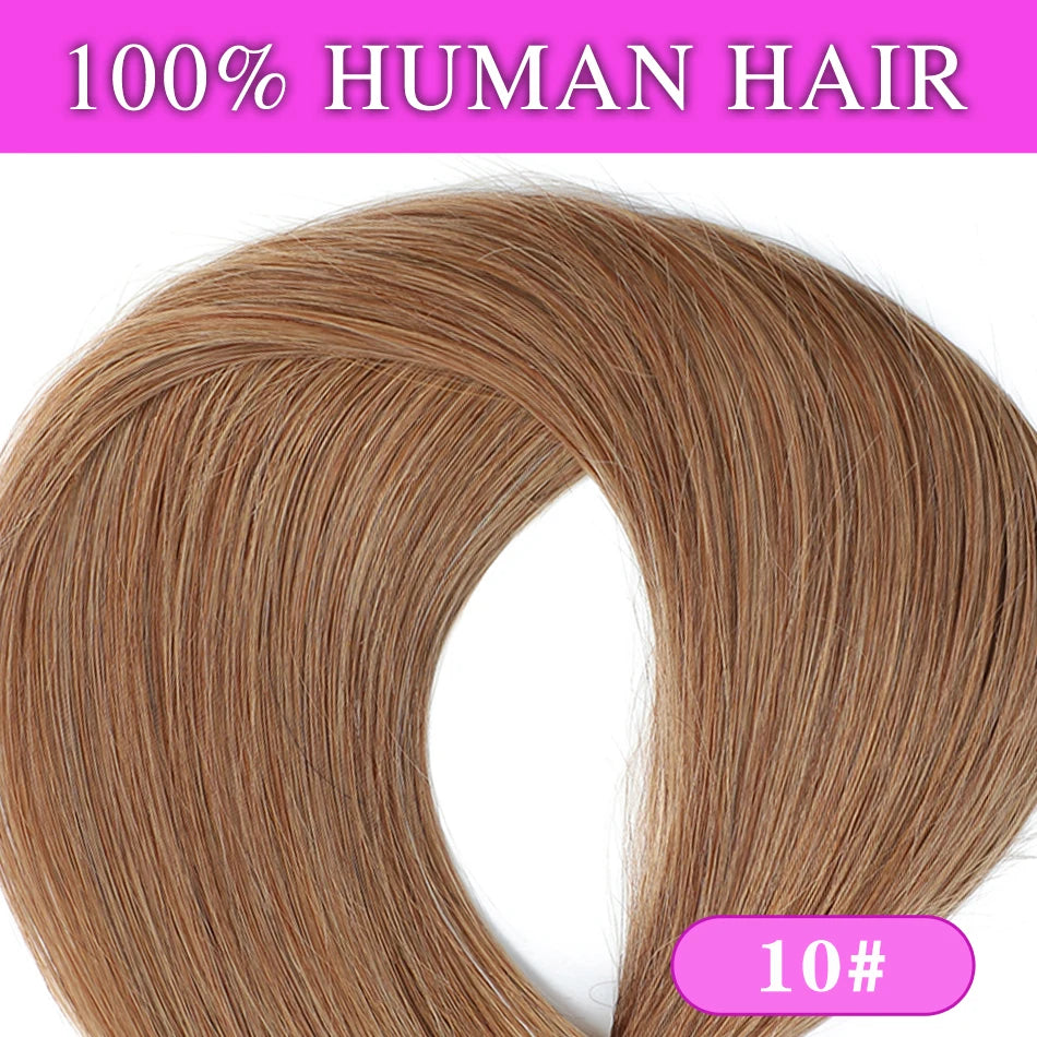 SOVO Tape in Hair Extensions 100% Remy Human Hair 20 Inch  20pcs 50G Balayage Skin Weft Tape in Extensions  12-26 inch