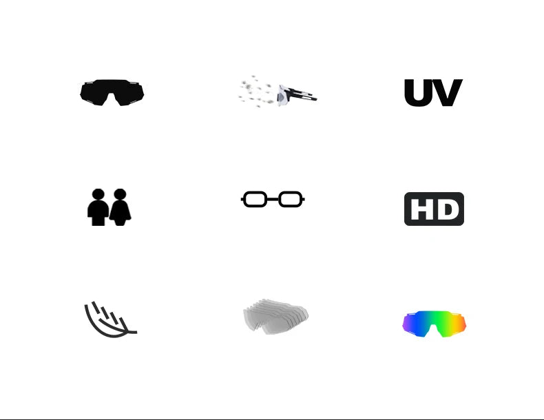 LAMEDA Photochromic Cycling Sunglasses Men Professional Bicycle Glasses Goggles Windproof MTB Road Bike Glasses Mountain Eyewear