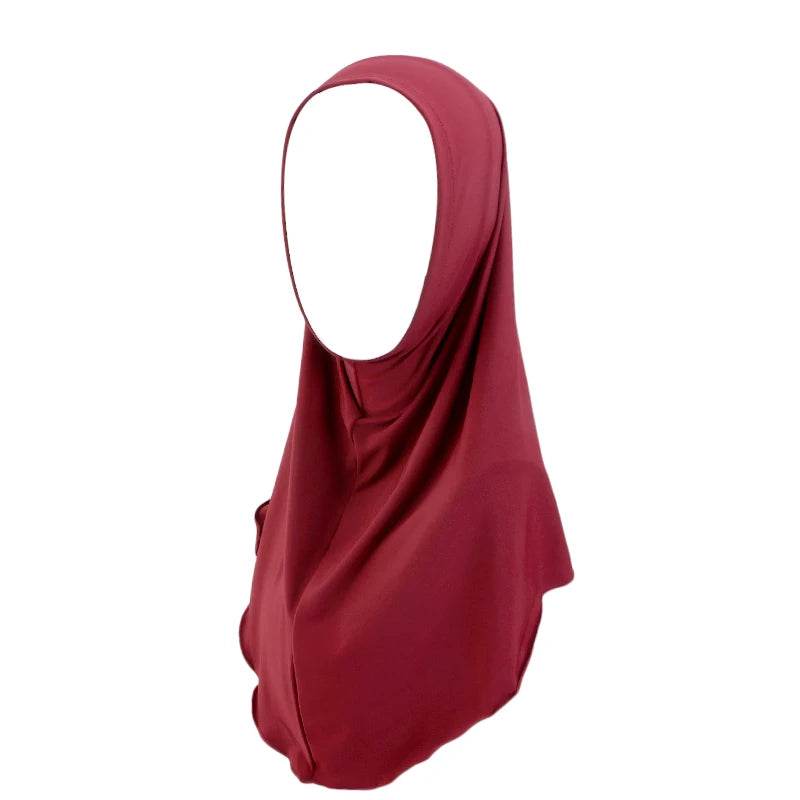 Muslim Hijab Scarf Turban For Woman Ladies Islamic Head Wrap Hijabs Instant Neck Cover Shawl Turbans Cap Headscarf - AIAZ