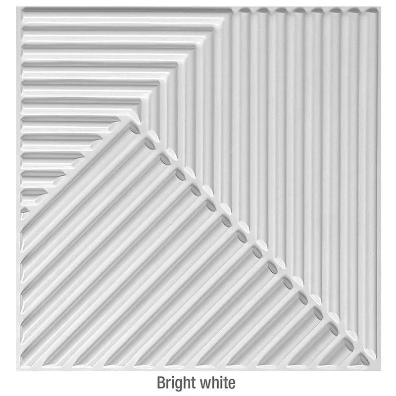 30cm house wall renovation geometric 3D wall panel non-self-adhesive 3D wall sticker art tile 3d wallpaper room bathroom ceiling