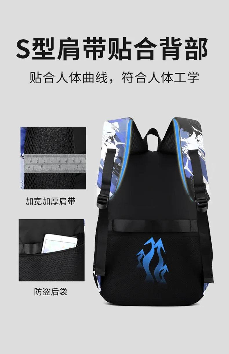 2024 Waterproof Children school Backpack School Bags Boys kids Schoolbag primary School backpack Kids Book Bag mochila1-6 garde - AIAZ