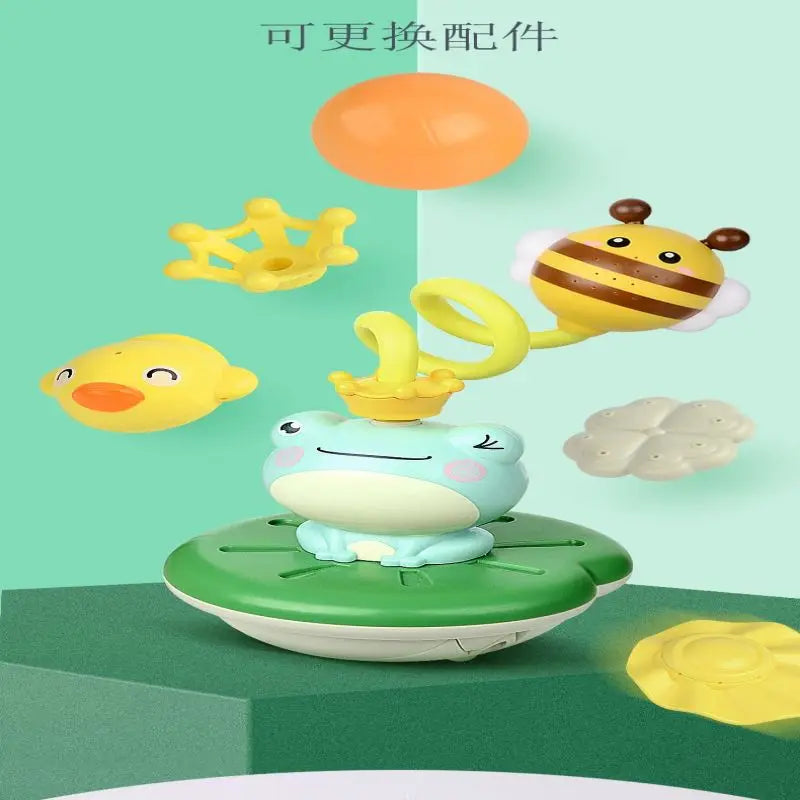 Radish Submarine Shower Baby Bath Toy Infant Play Electric Shower Children Play Water Bath Artifact