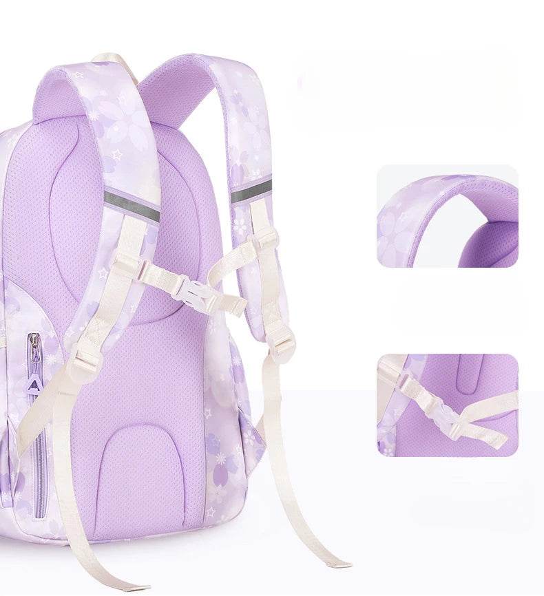 School Bags for Girls Primary School Backpacks Kids Waterproof Princess Backpack Children Cute Bookbag Mochilas Para Estudiantes - AIAZ