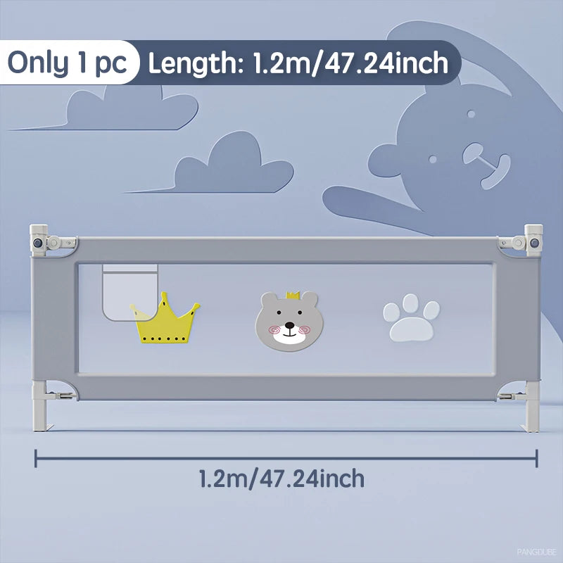PANGDUBE 1pc Baby Bed Guardrail Bed Rail Guard for Kid Fence for Bed Protective Barrier for Bed Safety Railing for Children Bed