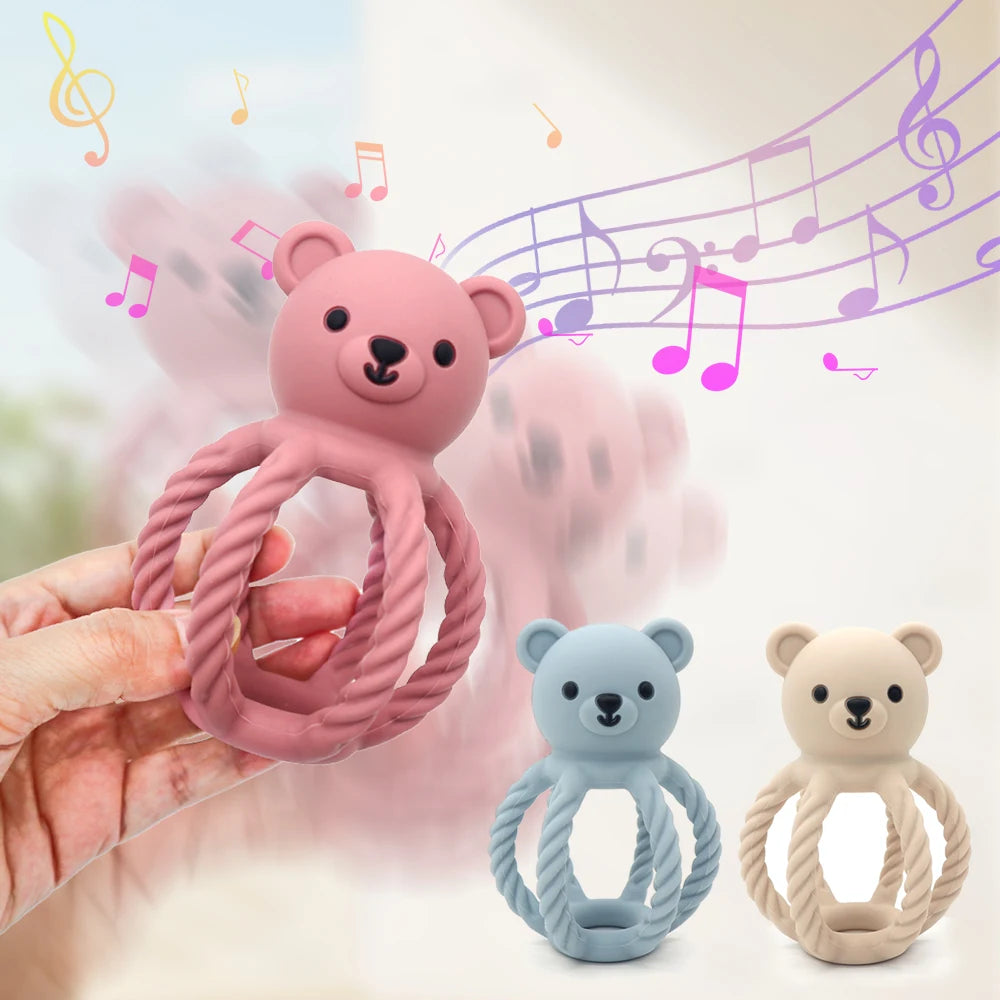 Baby Crib Mobile Wooden Wind Chime Bed Bell, Animal Crib Mobile With Music for Girls and Boys, Mobile for Bassinet Room Decor