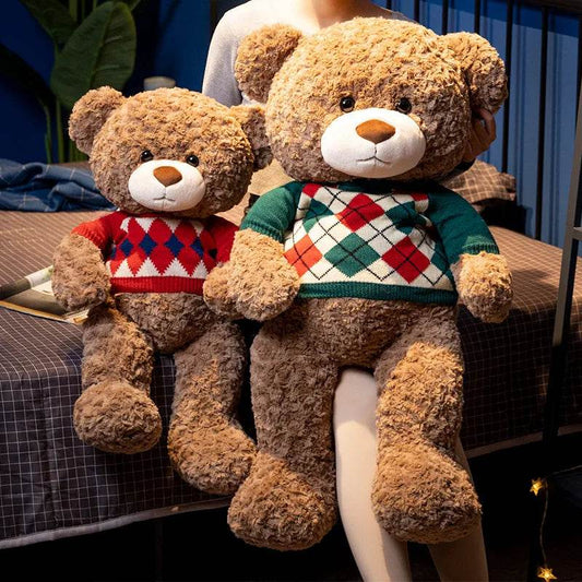 High Quality Toy Kawaii Cartoon Huggale Big Teddy Bear Plush Toys Stuffed Plush Animals Bear Doll Birthday Gift For Children - AIAZ
