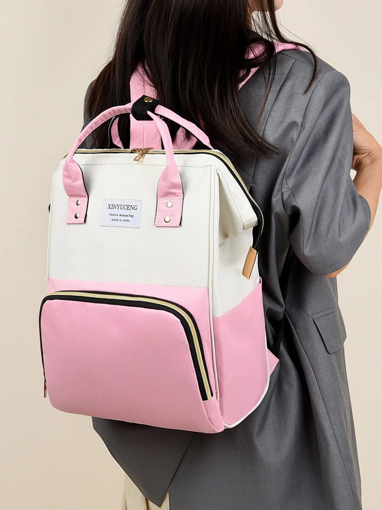 Multifunctional Maternity Bag Lightweight And Convenient Diaper Backpack Large Capacity Baby Care Bag Baby Supplies Storage Bag