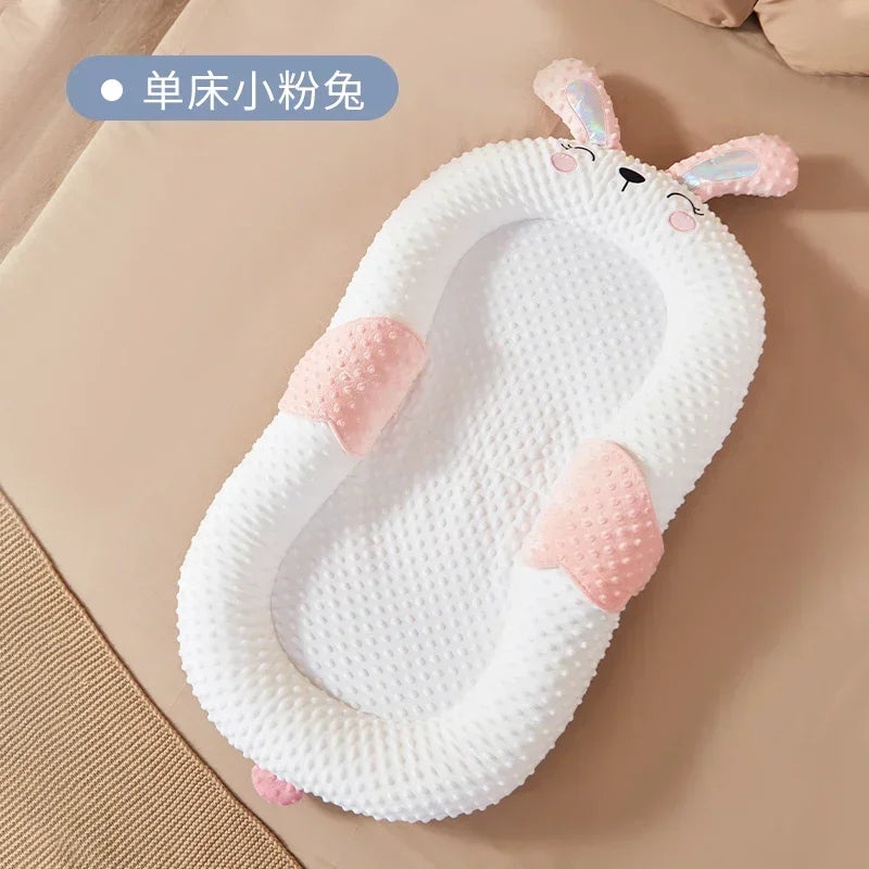 92 Baby Bedside Sleeper - Newborn Lounger Cushion, Anti-Reflux, Sleep Positioner for 0-3 Years, Infant Co-Sleeper.