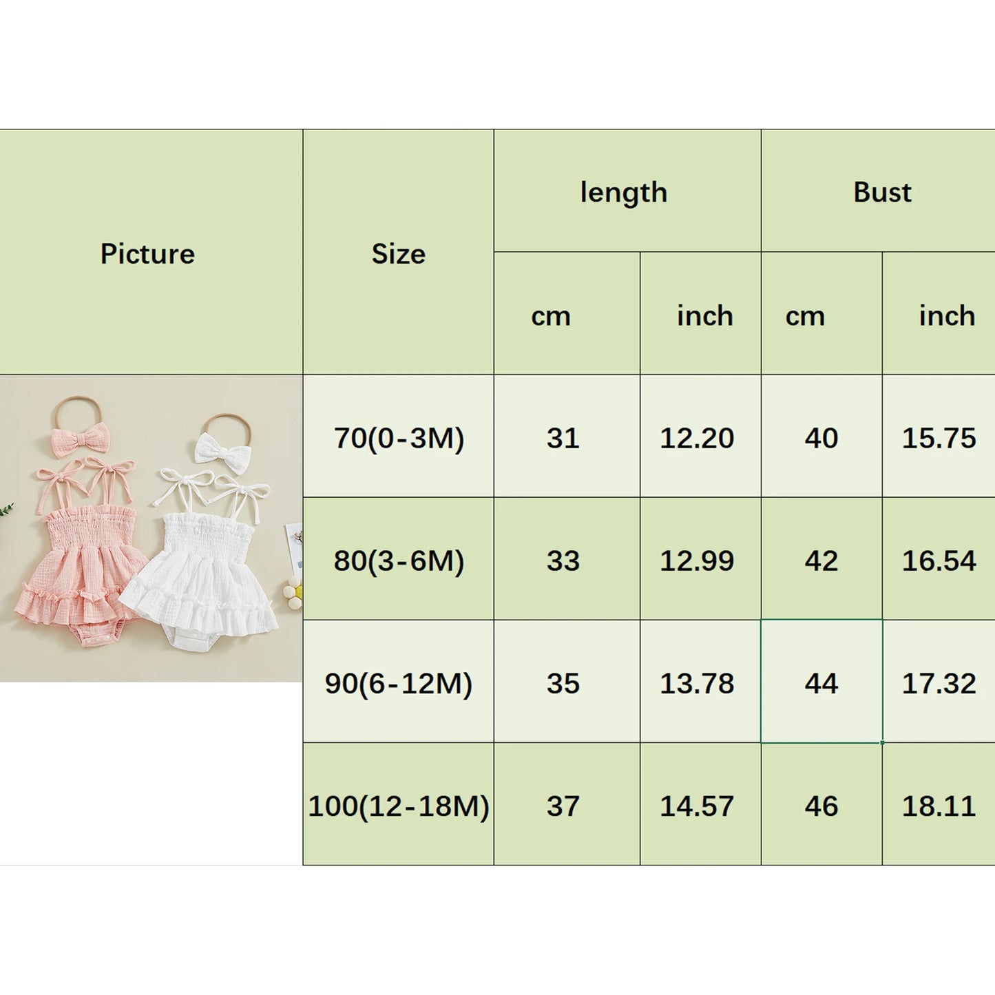Toddler Baby Girls Summer Romper Dress Casual Sleeveless Shoulder Strap Bodysuits with Hairband Children 0-18 Months Outfits