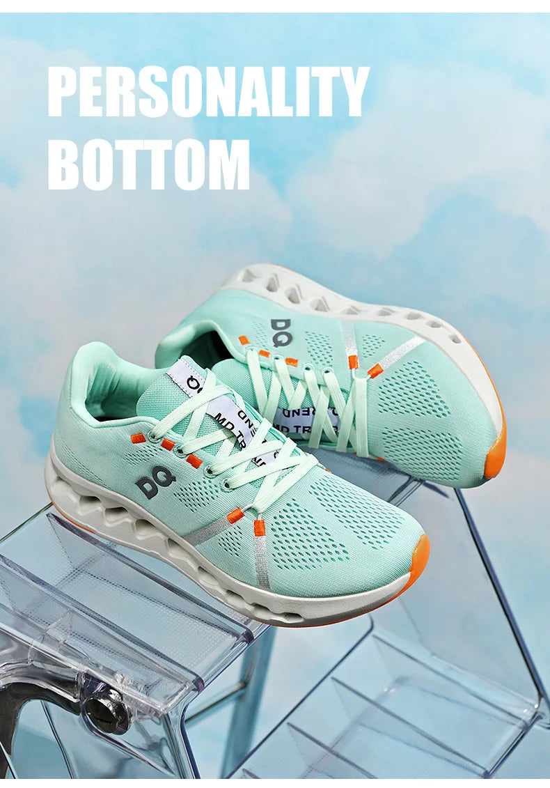 Men's Running Shoes Breathable Lightweight Shock Absorption Athletic Gym Training Sneakers Non-Slip Comfortable Sports Shoes