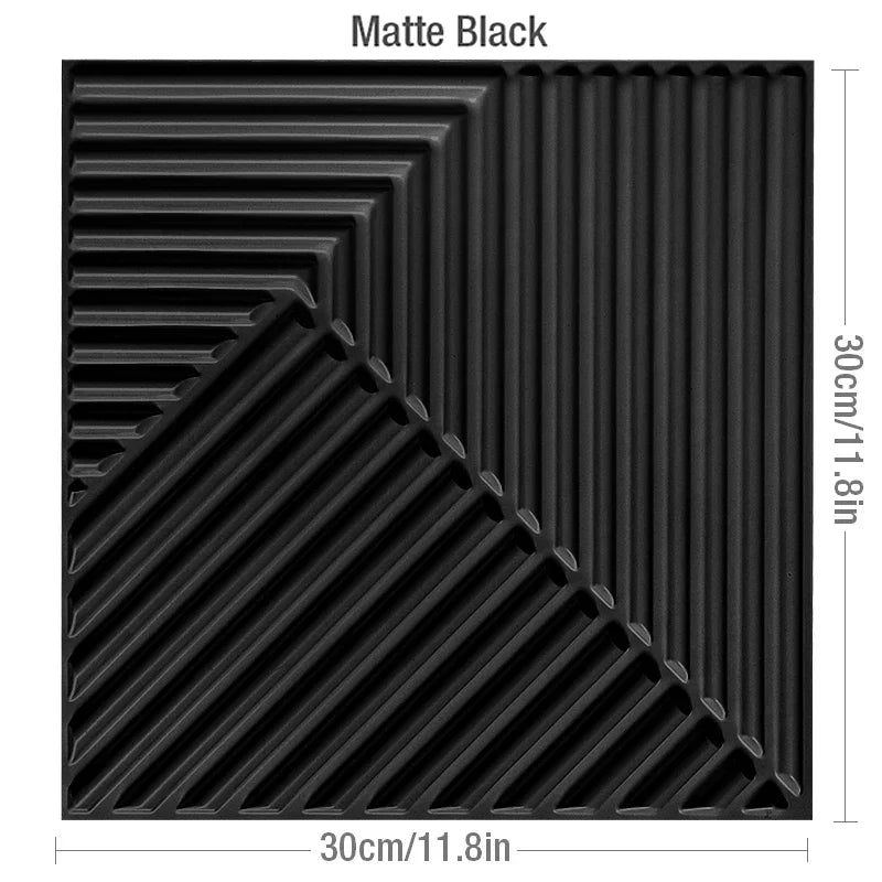 30x30cm 3D three-dimensional wall sticker decorative living room wallpaper mural waterproof 3d wall panel mold bathroom kitchen
