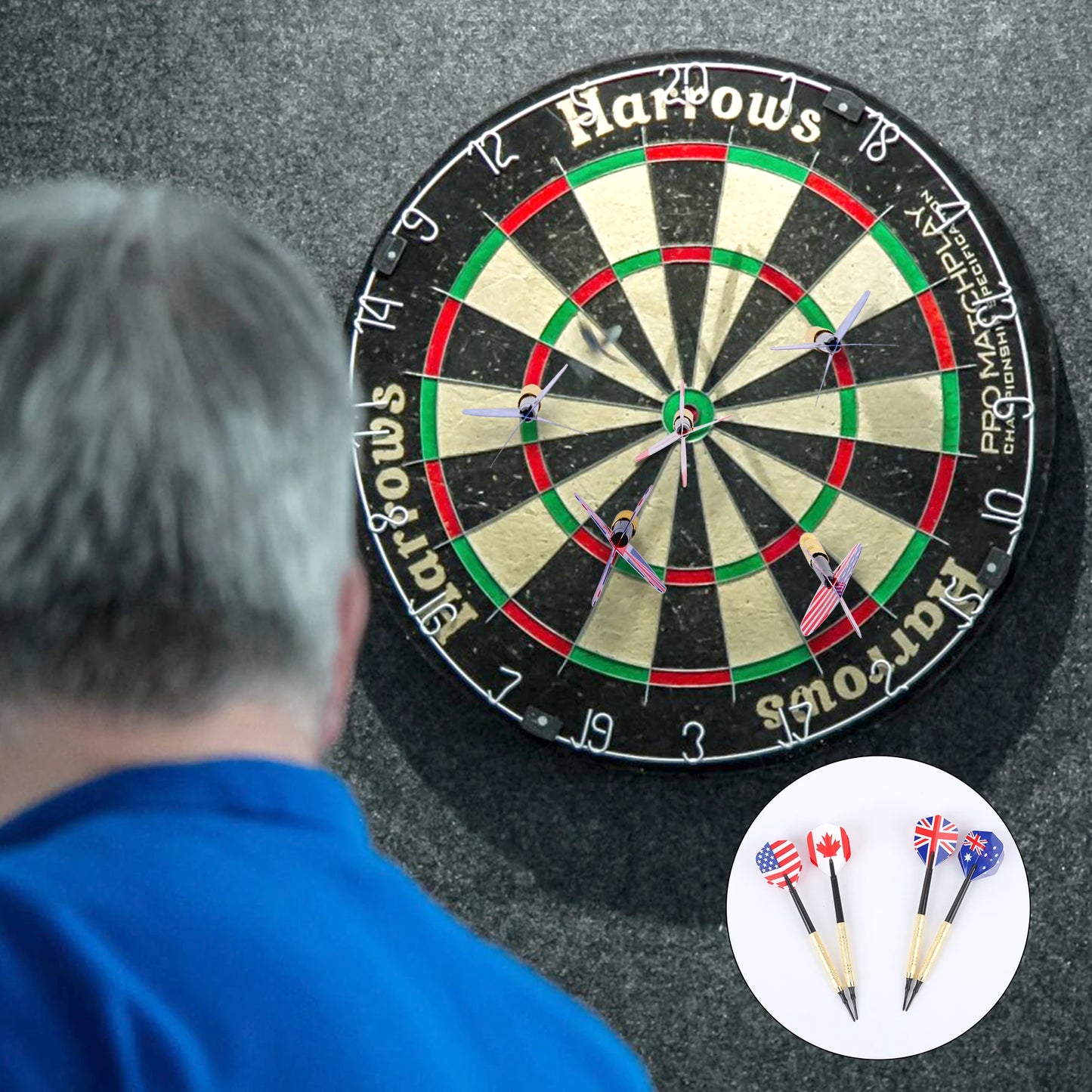 Best Selling 12 Pcs Darts Professtional 4g Safety Soft Tipped Darts 36 Plastic Tips 174g Electronic Dartboard Target Accessories