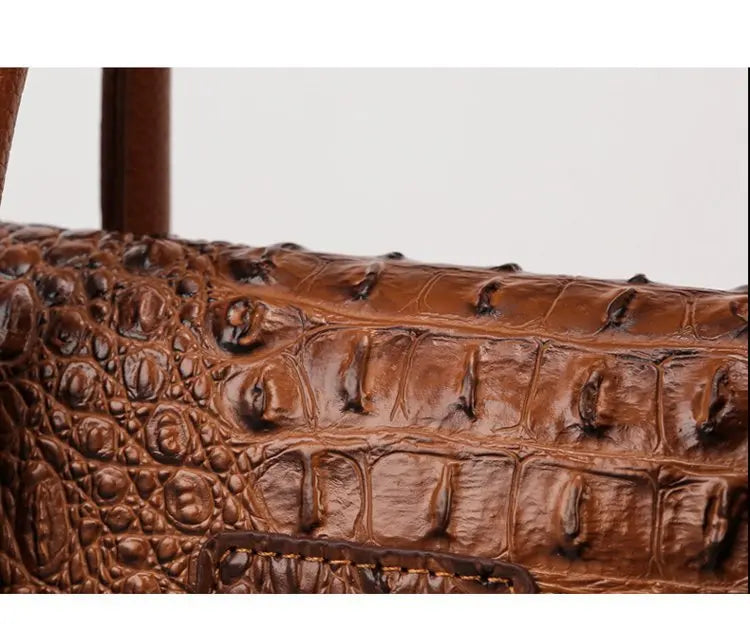 Embossed Handbag for Women 2025 New Fashionable Spacious Soft Leather Woven Rope Shoulder Hand Carry Crossbody Bag