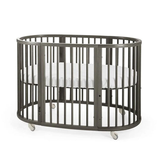 Portable Designs Wheels Mobile Circle Crib Convertible Cribs Sleeping Wood Oval Crib Cot Bed Baby Beds For New Born