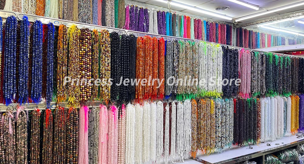 Natural Indian Moonstone 6-10mm Hot Sell Loose Gemstone Beads for Jewelry Making Wholesale Crystal Beads DIY Accessories