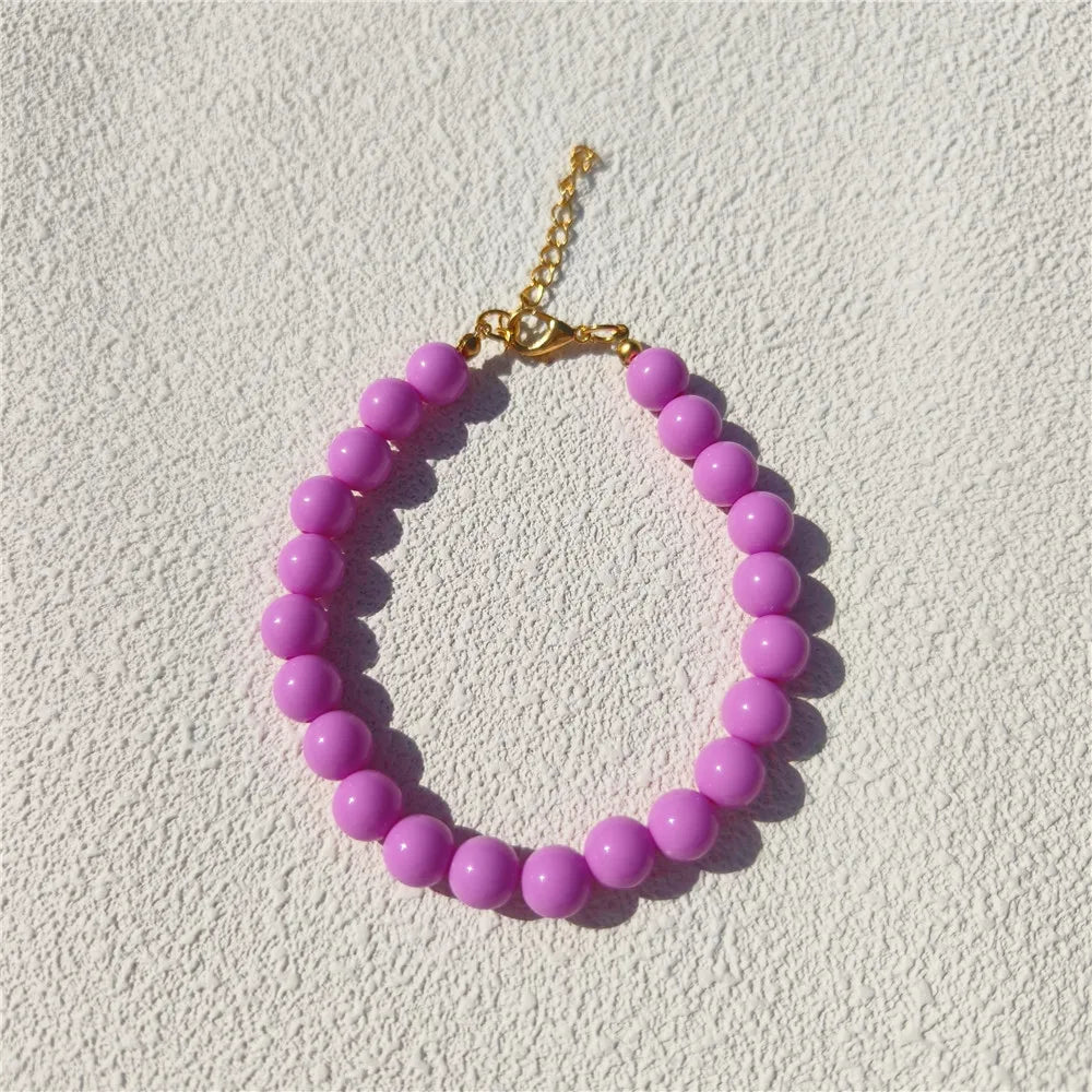 Dogs Necklace Extension Chain Design Pet Collar Fashion Dogs Faux Pearls Necklace Loop DIY Cat Dog Grooming Accessory