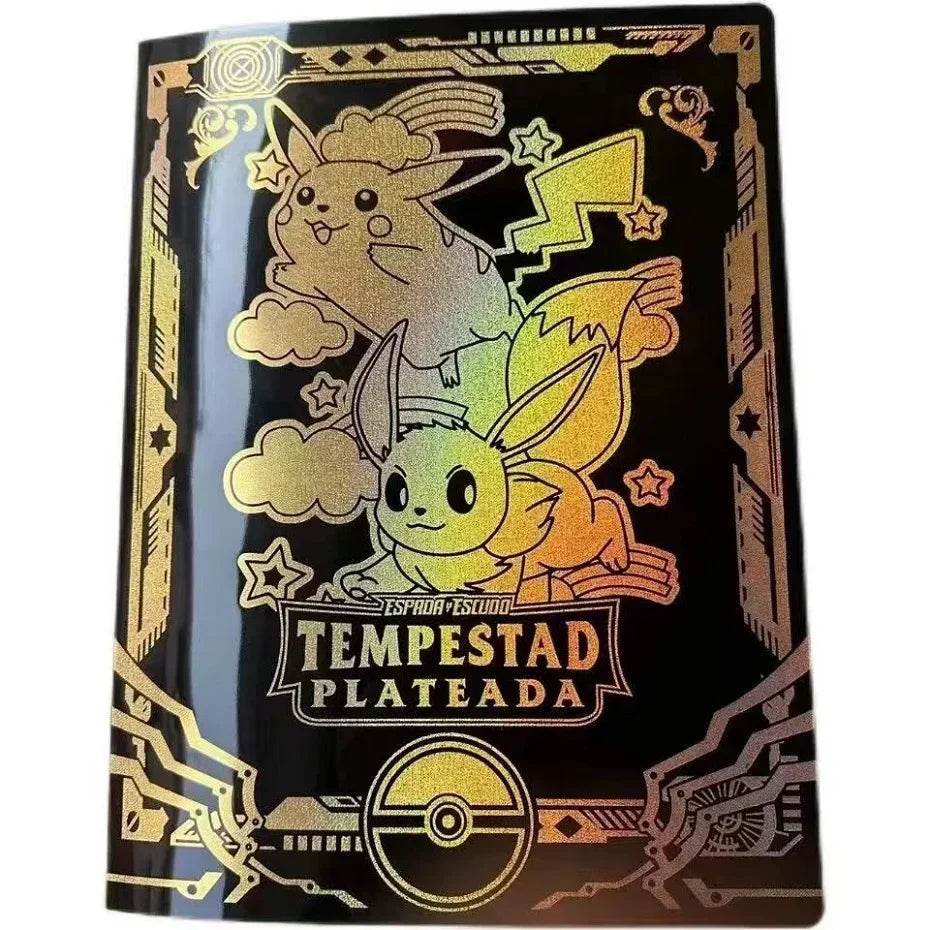 2025 New 9-Pocket Page 432Pcs Holder Album Toys Collections Pokemones Cards Album Book Top Loaded List Toys Gift for Children - AIAZ