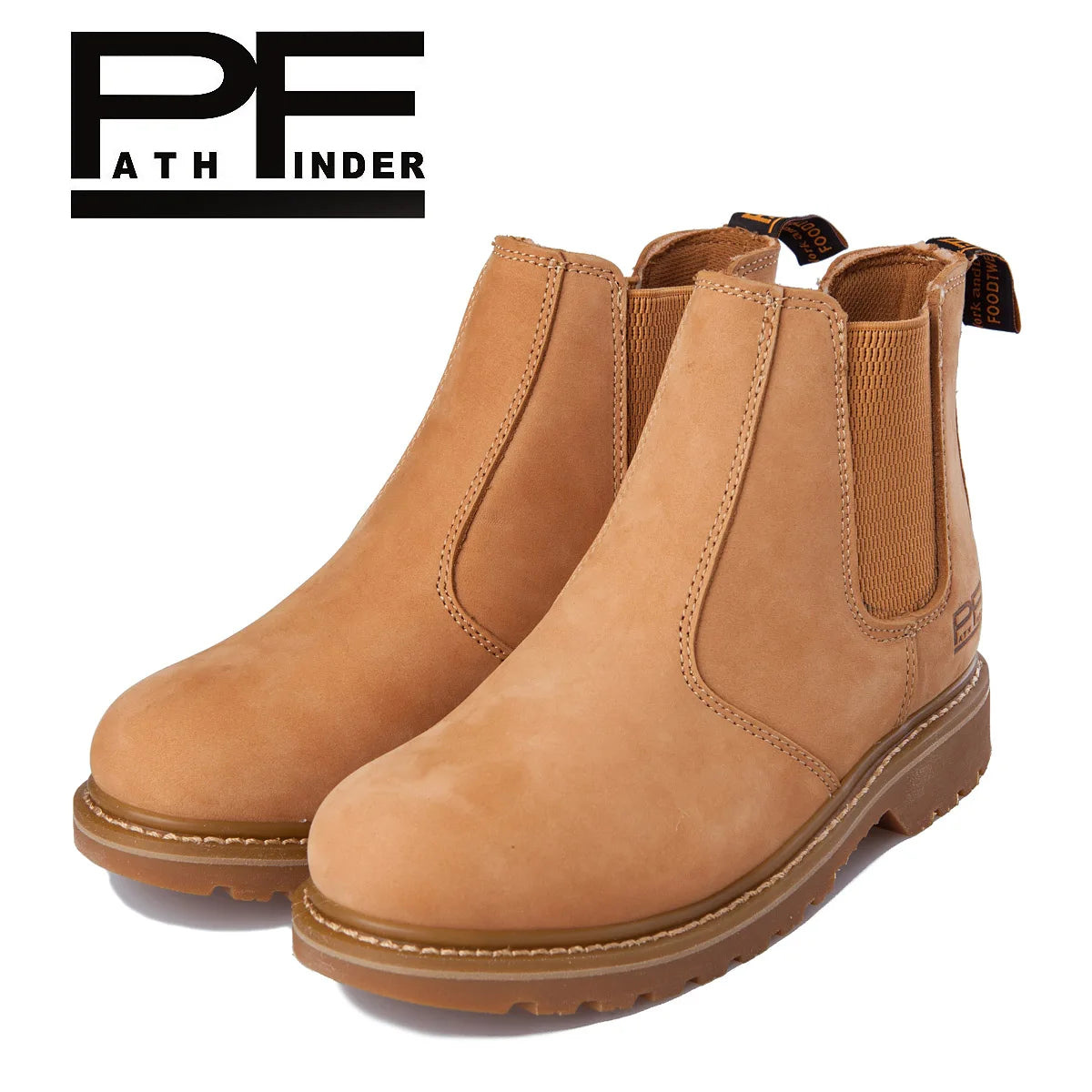 Goodyear-Welted Vintage Men Genuine Leather Ankle Motorcycle Boots Women Casual Elastic Goth Shoes Men Punk Work Boots