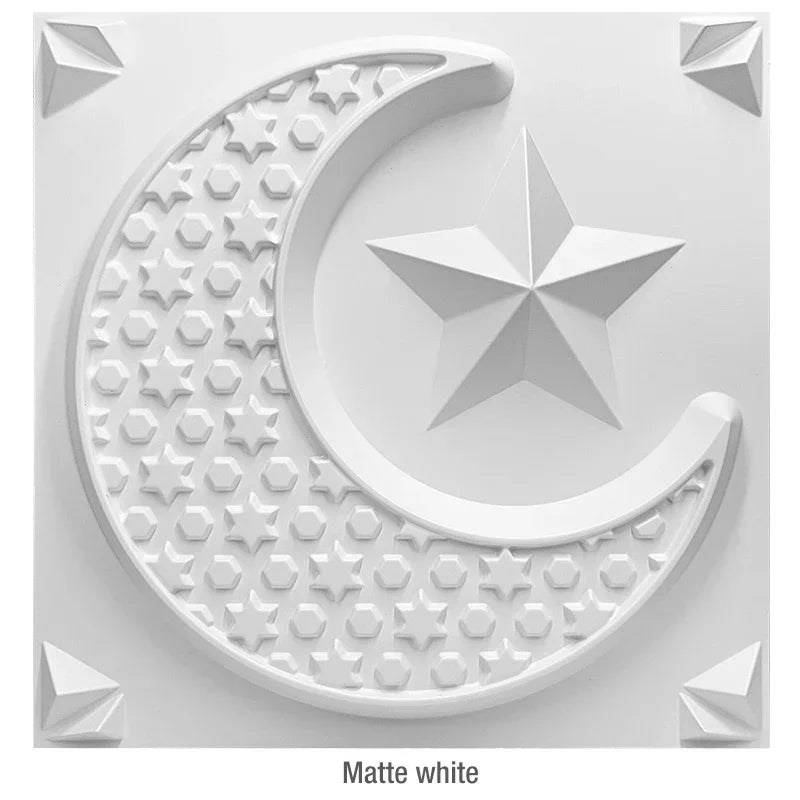 30cm house wall renovation geometric 3D wall panel non-self-adhesive 3D wall sticker art tile 3d wallpaper room bathroom ceiling