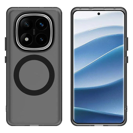 For Xiaomi Redmi Note 14 Pro+ 5G Case Luxury Magnetic Wireless Charge For Magsafe Case for Redmy Note 14 Pro Plus Back Cover