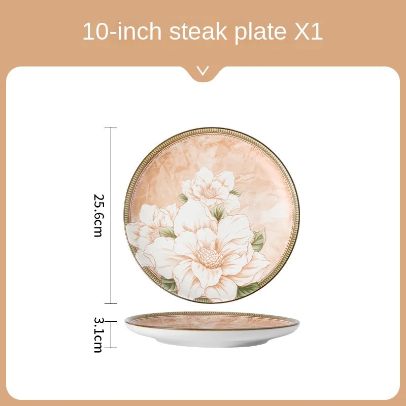 High-quality Ceramic Spoons Wholesale Combinations Household Gift Tableware Sets